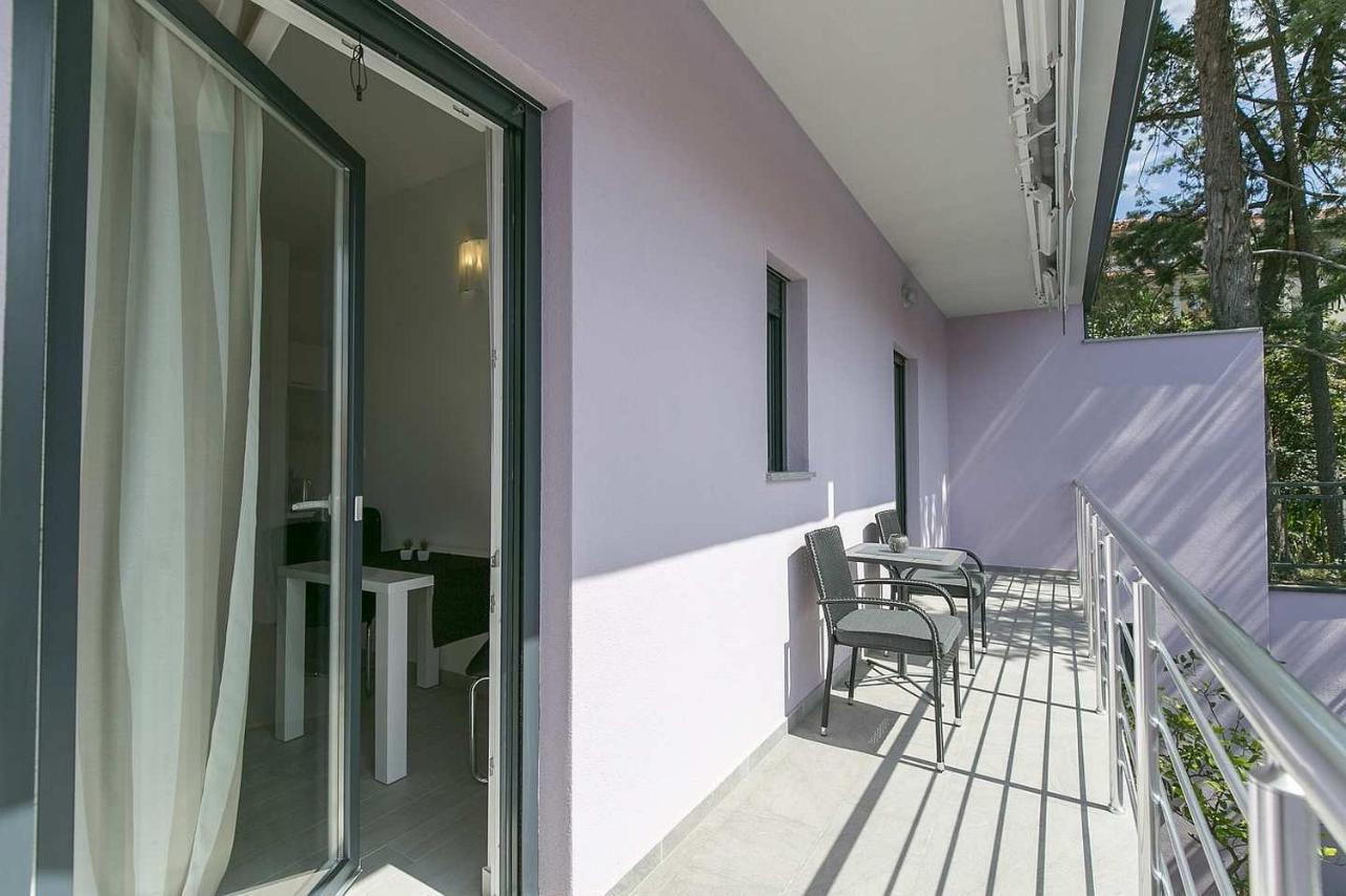 Apartmani Astrid Rabac Exterior foto